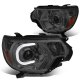 Toyota Tacoma 2012-2015 Smoked Projector Headlights Tube DRL