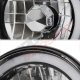 Mazda RX7 1978-1985 Black Halo Tube Sealed Beam Headlight Conversion