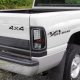 Dodge Ram 2500 1994-2002 Black LED Tail Lights