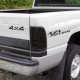 Dodge Ram 2500 1994-2002 Black Smoked LED Tail Lights