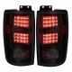 Ford Expedition 1997-2002 Black LED Tail Lights