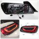 Honda S2000 2000-2009 Black Tube LED Tail Lights