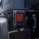 Jeep Wrangler JK 2007-2017 Smoked LED Tail Lights
