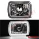 Chevy Suburban 1981-1999 Black SMD LED Sealed Beam Headlight Conversion