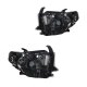 Toyota Tundra 2014-2017 Black Projector Headlights LED DRL
