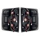 Chevy Silverado 2014-2018 Black LED Tail Lights