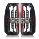 Chevy Tahoe 2015-2020 Black Custom LED Tail Lights