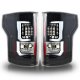 Ford F150 2015-2017 Black LED Tail Lights