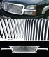 Chevy Silverado 2003-2005 Chrome Vertical Grille