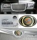 Chrysler 300C 2005-2010 Chrome Vertical Grille with Emblem
