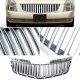 Cadillac DTS 2006-2011 Chrome Vertical Grille