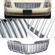 Cadillac DTS 2006-2011 Chrome Vertical Grille