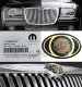 Chrysler 300C 2005-2010 Chrome Vertical Grille with Emblem