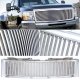 Chevy Silverado 2007-2013 Chrome Vertical Grille