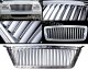 Lincoln Mark LT 2006-2008 Chrome 18 Bars Vertical Grille