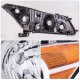 Honda Accord Sedan 2008-2012 Headlights Chrome