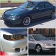 Honda Accord 1998-2002 Black Headlights