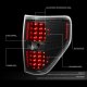 Ford F150 2009-2014 Black LED Tail Lights
