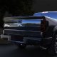 Ford F150 2009-2014 Black Smoked LED Tail Lights Red C-Tube