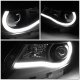 Chevy Colorado 2015-2022 Black Projector Headlights Tube DRL