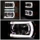 Chevy Silverado 1500 2014-2015 Projector Headlights Tube DRL