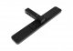 Dodge Ram 2009-2018 Receiver Hitch Step Black Aluminum 26 Inch
