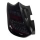 Ford Focus Hatchback 2012-2014 Smoked Tube LED Tail Lights