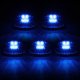 Dodge Ram 1994-1998 Black Blue LED Cab Lights