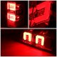 Chevy Silverado 2014-2018 LED Tail Lights Red C-Tube