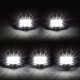 Ford F350 Super Duty 2008-2010 Black White LED Cab Lights