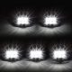 Ford F450 Super Duty 2011-2016 Black White LED Cab Lights