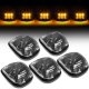 Ford F550 Super Duty 2008-2010 Black Yellow LED Cab Lights