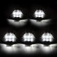 Ford F350 Super Duty 2011-2016 Clear White LED Cab Lights