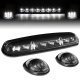 Chevy Silverado 2500 2002-2004 Black White LED Cab Lights