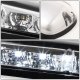 GMC Sierra 2500 2002-2004 Clear White LED Cab Lights
