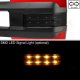 Chevy Tahoe 2007-2014 Red Towing Mirrors Smoked LED Lights Power Heated