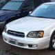 Subaru Legacy 2000-2004 Black Headlights