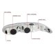 Oldsmobile Alero 1999-2004 Black Headlights