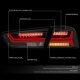 Mitsubishi Lancer 2008-2017 Smoked Tube LED Tail Lights