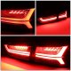 Mitsubishi Lancer 2008-2017 Smoked Tube LED Tail Lights