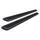Chevy Silverado 2500HD Crew Cab Short Bed 2007-2014 Wheel-to-Wheel iBoard Running Boards Black Aluminum 5 Inch