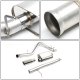 Chevy Silverado Regular Cab Long Bed 2009-2013 Stainless Steel Cat Back Exhaust System
