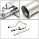 GMC Sierra Regular Cab Long Bed 2009-2013 Stainless Steel Cat Back Exhaust System