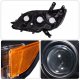 Toyota Sienna 2011-2017 Projector Headlights Black