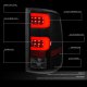 GMC Sierra 2007-2013 Black Smoked Tube LED Tail Lights