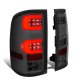 GMC Sierra 2007-2013 Smoked Tube LED Tail Lights