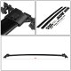 Toyota Highlander 2001-2007 Black Aluminum Roof Rack Crossbars