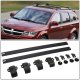 Dodge Journey 2009-2017 Black Aluminum Roof Rack Crossbars