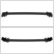 Jeep Compass 2011-2016 Black Aluminum Roof Rack Crossbars
