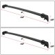 Jeep Compass 2011-2016 Black Aluminum Roof Rack Crossbars